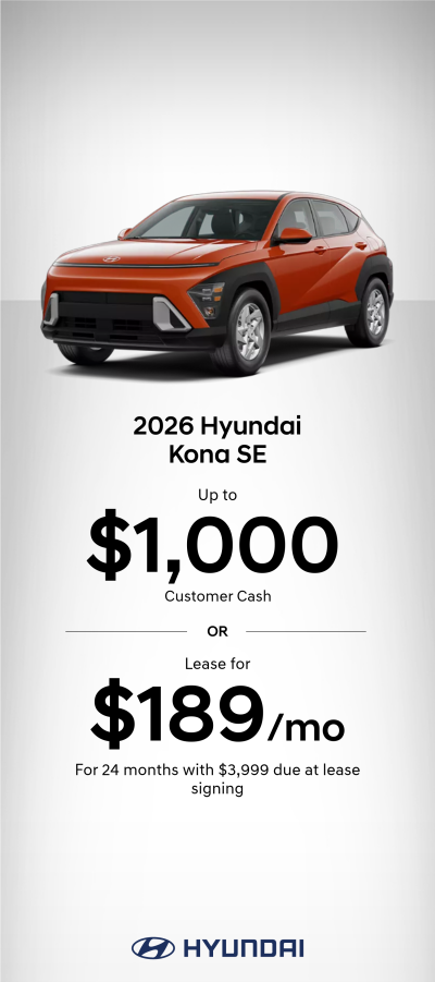 2026 Hyundai Kona SE Bonus Cash or Lease Offer SE | 2026-07-02 - 2026-08-04 | b63f10a6