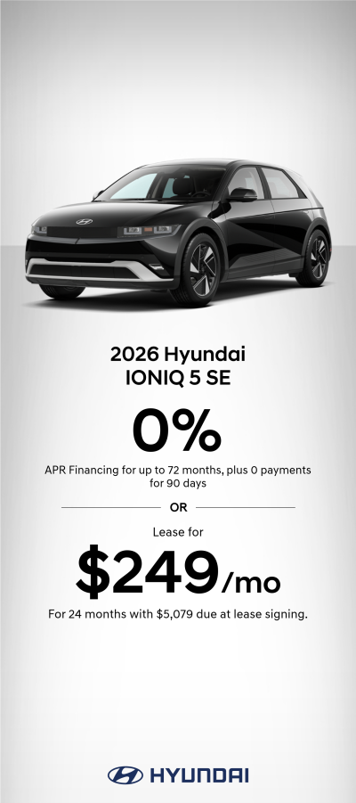 2026 Hyundai IONIQ 5 SE APR or Lease Offer