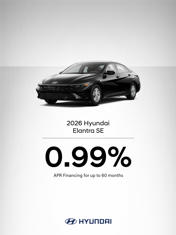 2026 Hyundai Elantra SE APR Offer