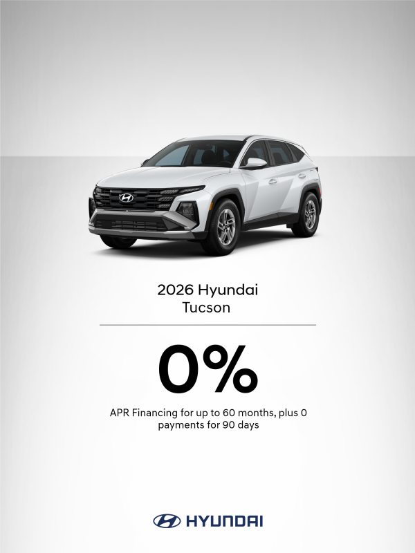2026 Hyundai Tucson  APR Offer