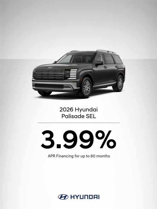 2026 Hyundai Palisade SEL APR Offer