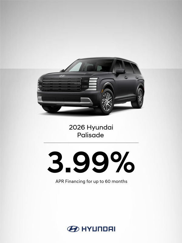 2026 Hyundai Palisade  APR Offer