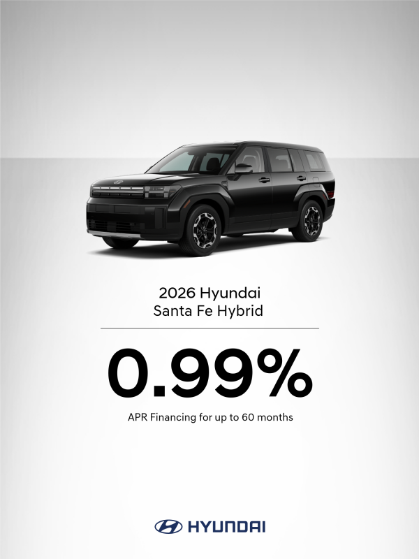 2026 Hyundai Santa Fe Hybrid  APR Offer