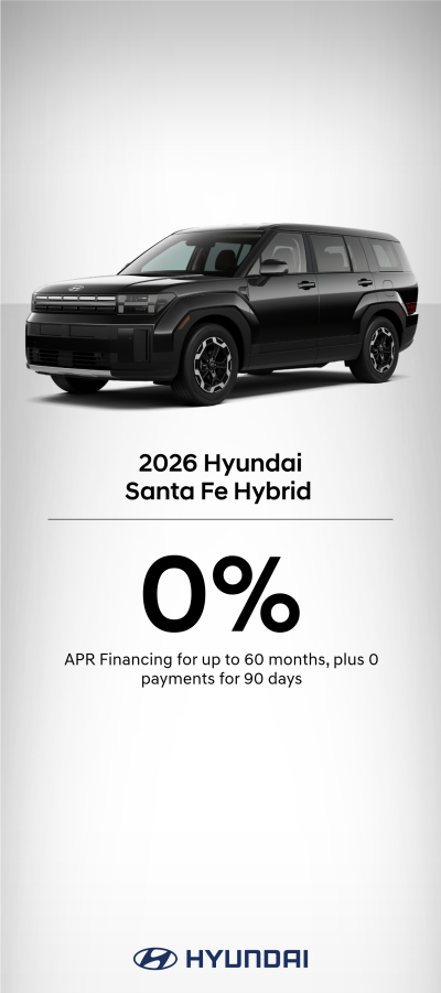 2026 Hyundai Santa Fe Hybrid  APR Offer