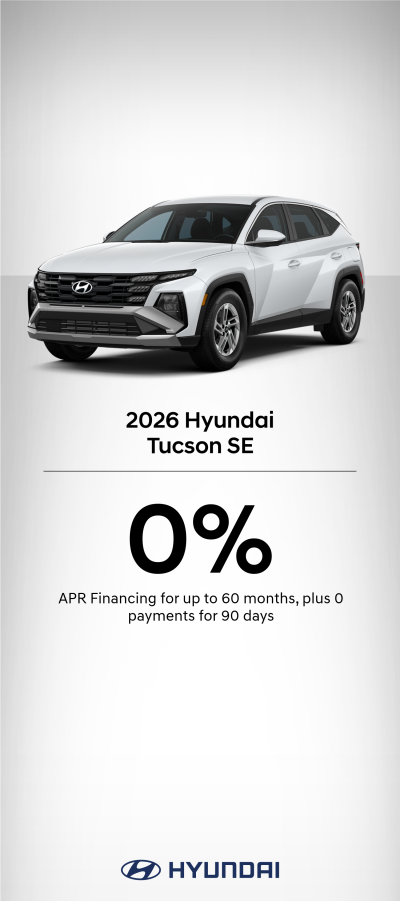 2026 Hyundai Tucson SE APR Offer