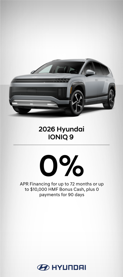 2026 Hyundai IONIQ 9  APR Offer