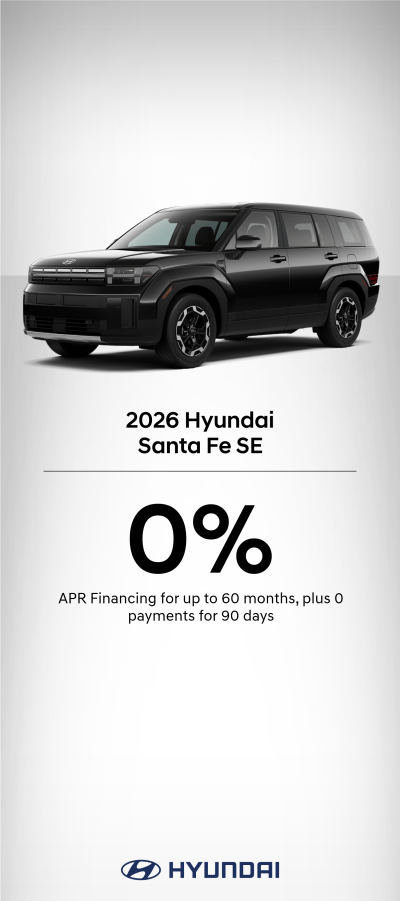 2026 Hyundai Santa Fe SE APR Offer