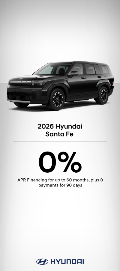 2026 Hyundai Santa Fe  APR Offer