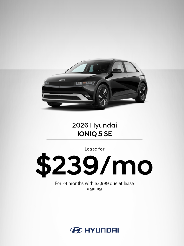 2026 Hyundai IONIQ 5 SE Lease Offer