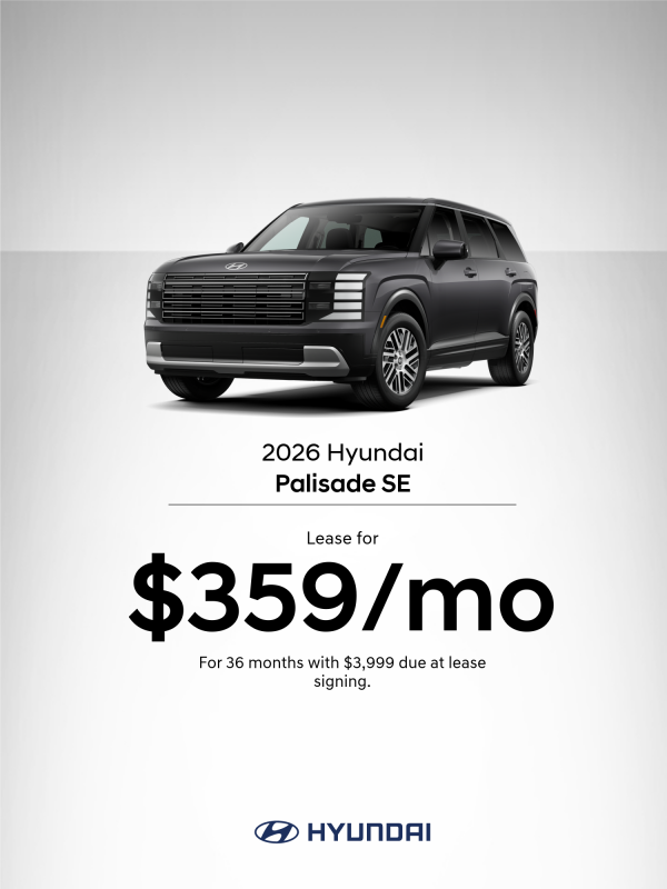 2026 Hyundai Palisade SE Lease Offer