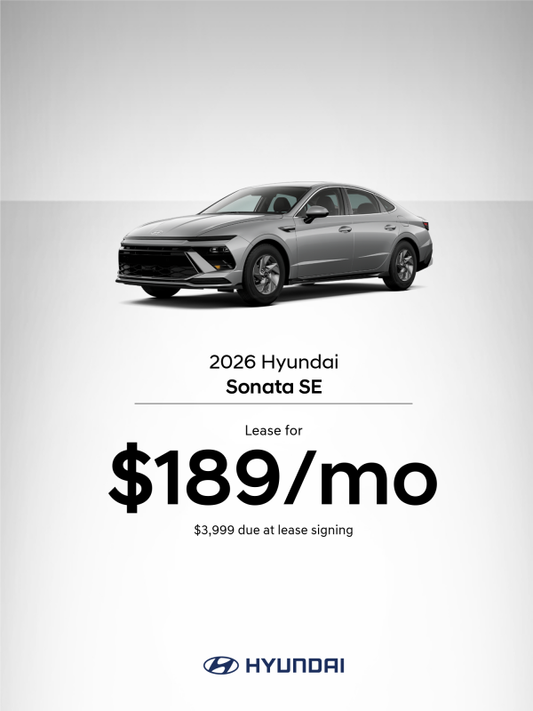 2026 Hyundai Sonata SE Lease Offer