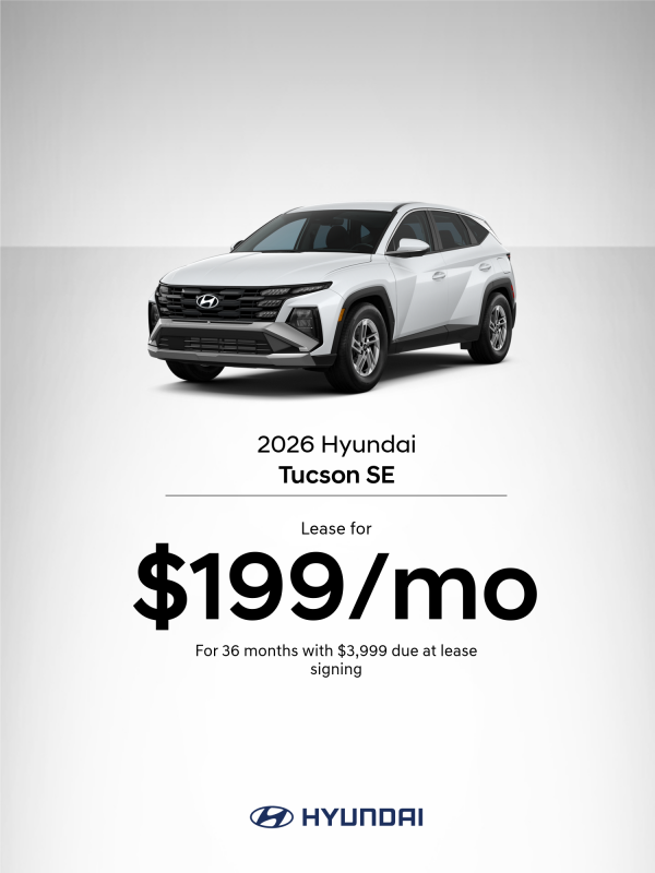 2026 Hyundai Tucson SE Lease Offer