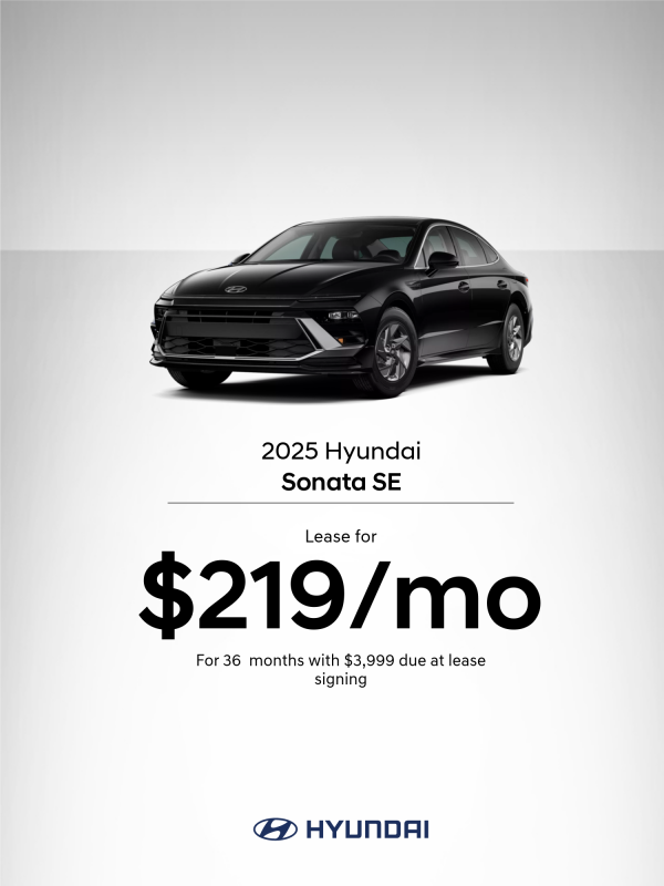 2025 Hyundai Sonata SE Lease Offer
