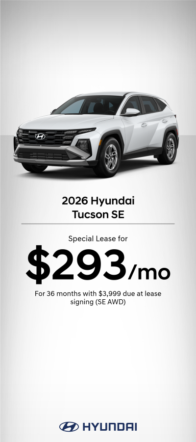 2026 Hyundai Tucson SE Lease Offer SE | 2026-02-03 - 2026-03-03 | 5535304a