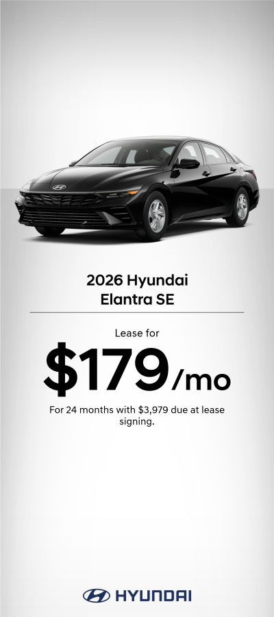 2026 Hyundai Elantra SE Lease Offer
