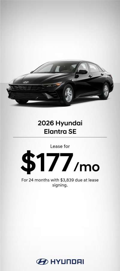 2026 Hyundai Elantra SE Lease Offer