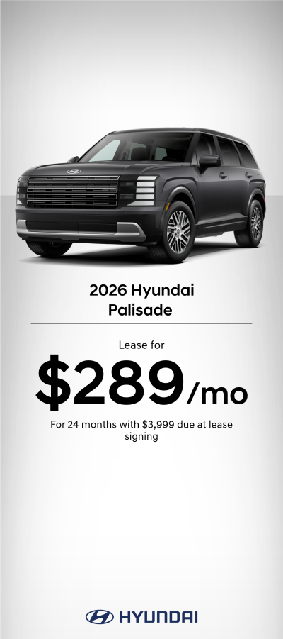 2026 Hyundai Palisade  Lease Offer