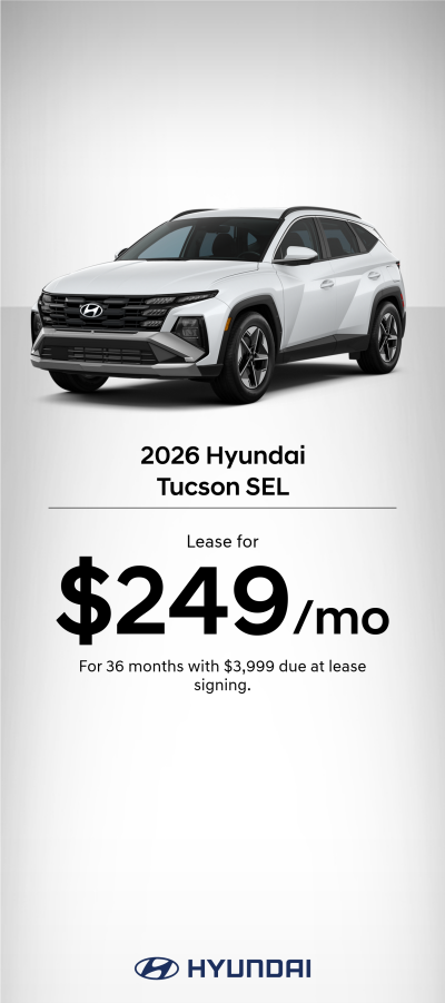 2026 Hyundai Tucson SEL Lease Offer