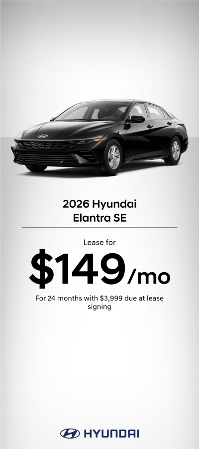 2026 Hyundai Elantra SE Lease Offer