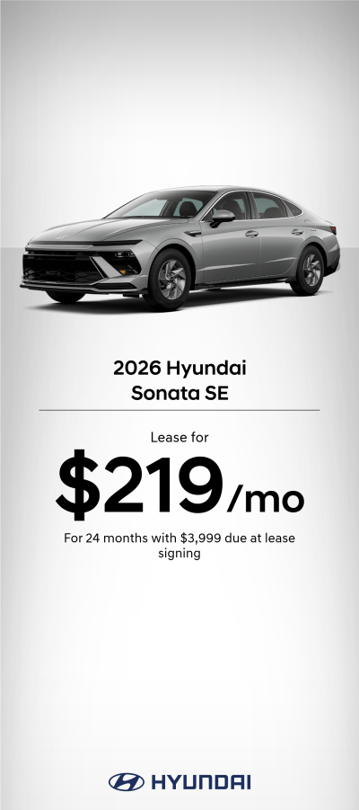 2026 Hyundai Sonata SE Lease Offer