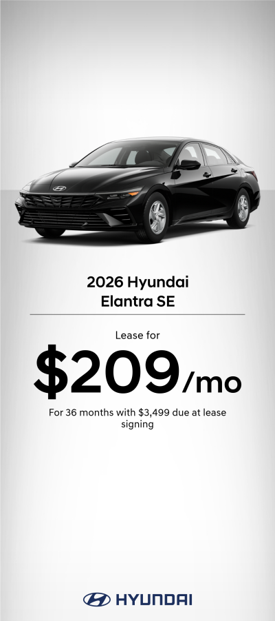 2026 Hyundai Elantra SE Lease Offer