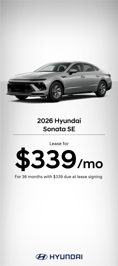 2026 Hyundai Sonata SE Lease Offer