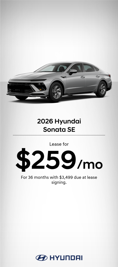 2026 Hyundai Sonata SE Lease Offer