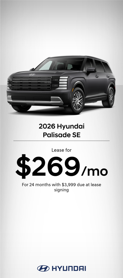2026 Hyundai Palisade SE Lease Offer