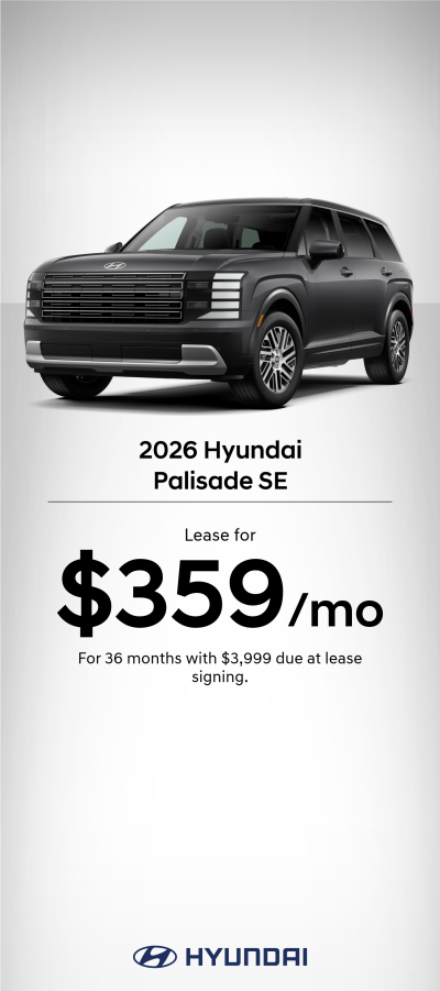 2026 Hyundai Palisade SE Lease Offer