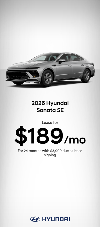 2026 Hyundai Sonata SE Lease Offer