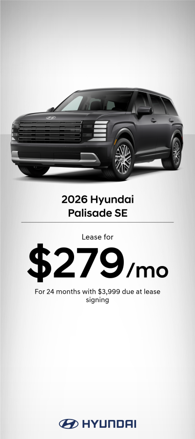 2026 Hyundai Palisade SE Lease Offer