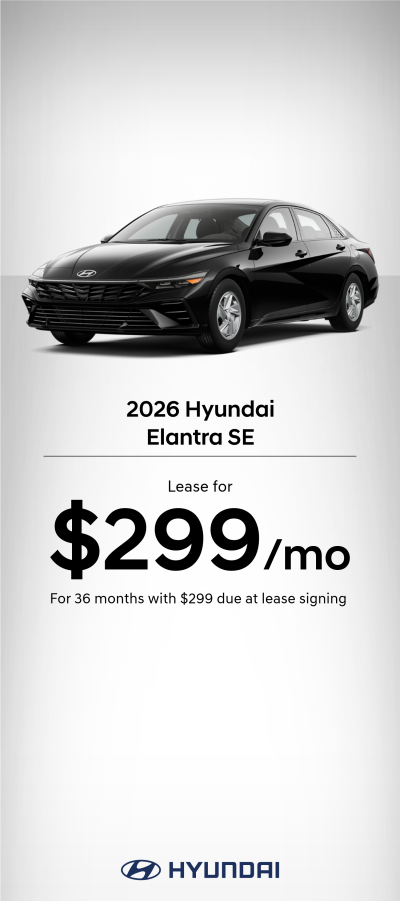 2026 Hyundai Elantra SE Lease Offer
