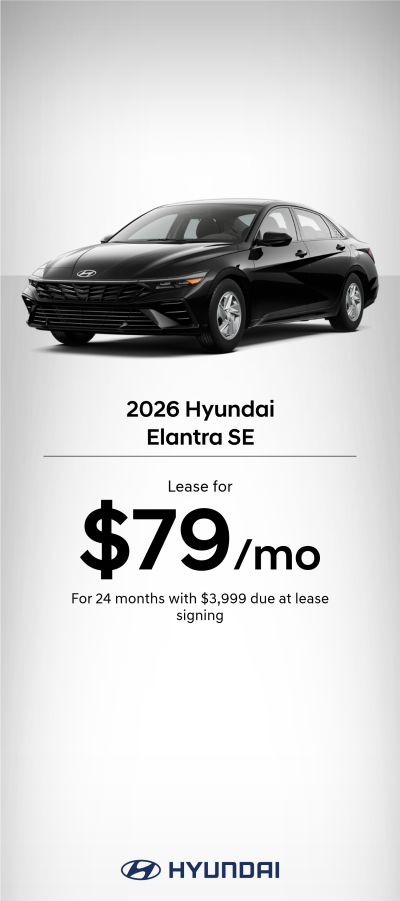 2026 Hyundai Elantra SE Lease Offer