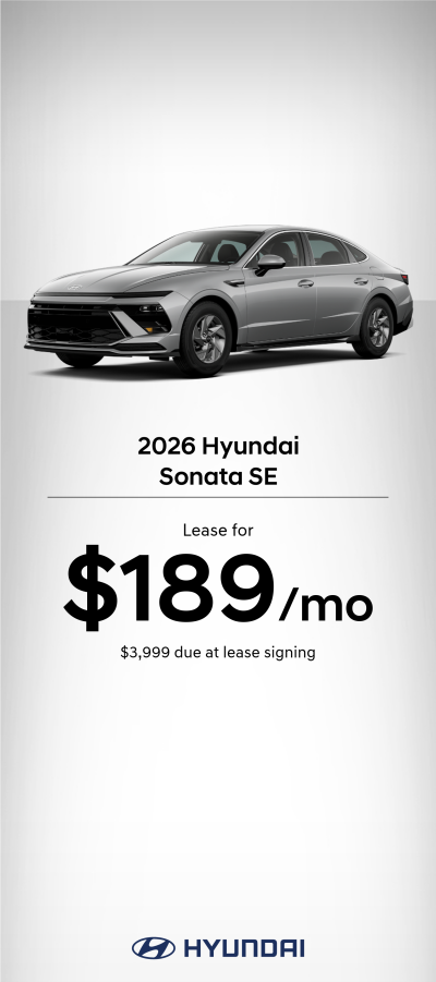 2026 Hyundai Sonata SE Lease Offer