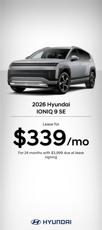 2026 Hyundai IONIQ 9 SE Lease Offer