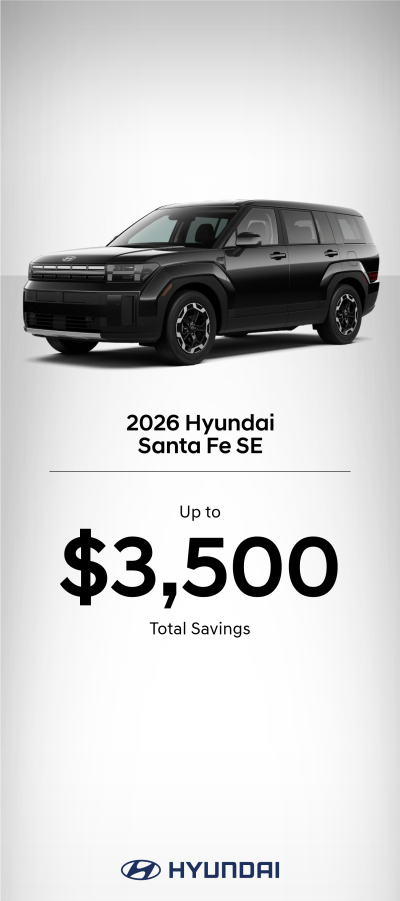 2026 Hyundai Santa Fe SE Bonus Cash Offer SE | 2026-06-02 - 2026-07-07 | bd30f664